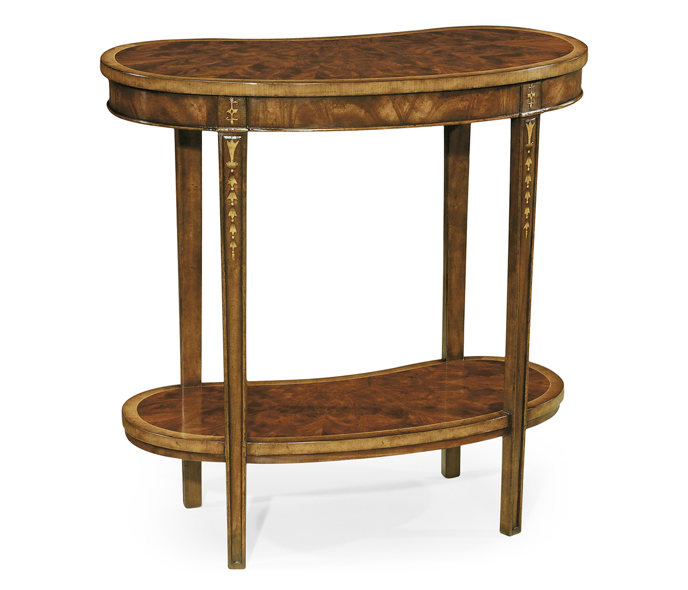 Kidney Mahogany Side Table