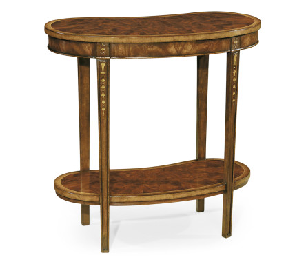 Kidney Mahogany Side Table
