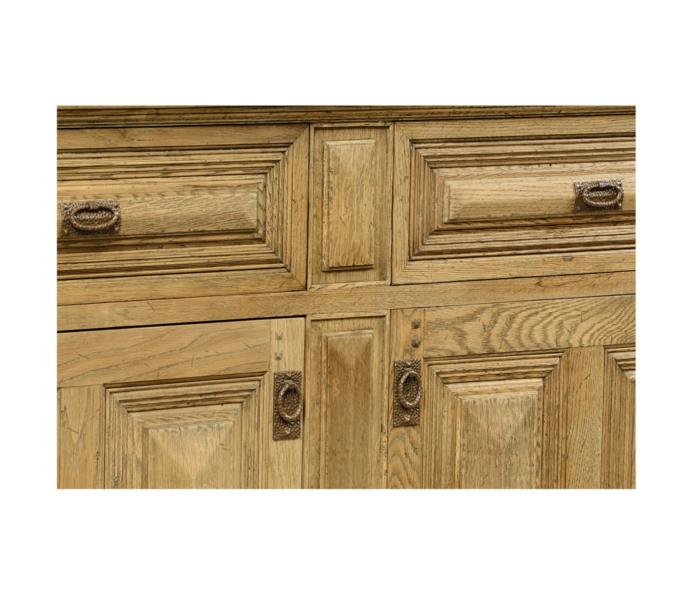 Tudorbethan Natural Oak China Cabinet