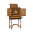 Walnut & Seaweed Collectors Cabinet
