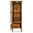 Narrow Satinwood Display Cabinet