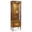 Narrow Satinwood Display Cabinet