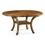 Figured Walnut Square To Circle Dining Table