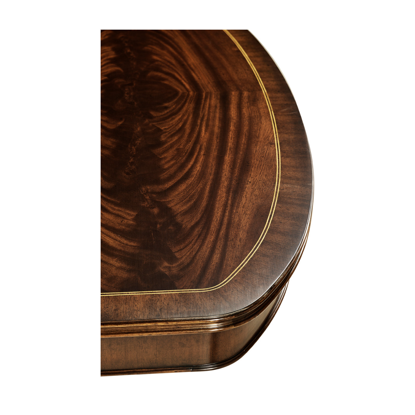 Mahogany Triple Pedestal Dining Table 158