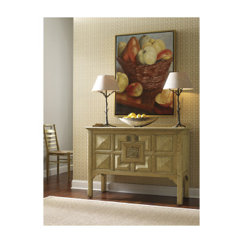 Tudor Style Grey Oak Cabinet