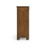 Walnut Oyster Double Open Bookcase