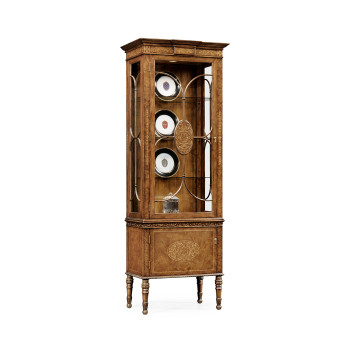 Narrow Seaweed Display Cabinet