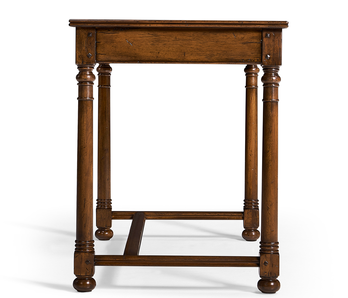 Walnut Oyster Dressing Table