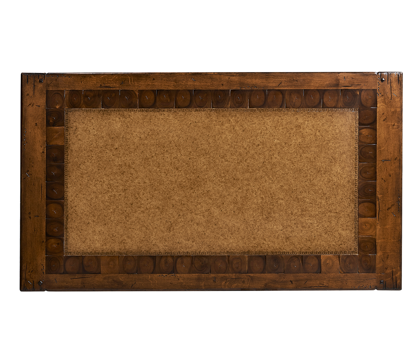 Walnut Oyster Dressing Table