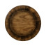 Small Golden Ale Round Lamp Table
