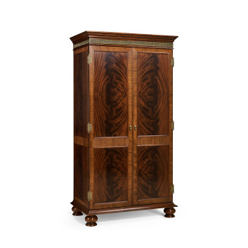 Gentleman's Mahogany Wardrobe