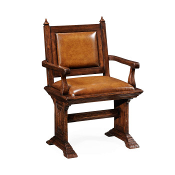 Walnut Arm Chair