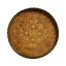 Small Circular Seaweed Marquetry Tray