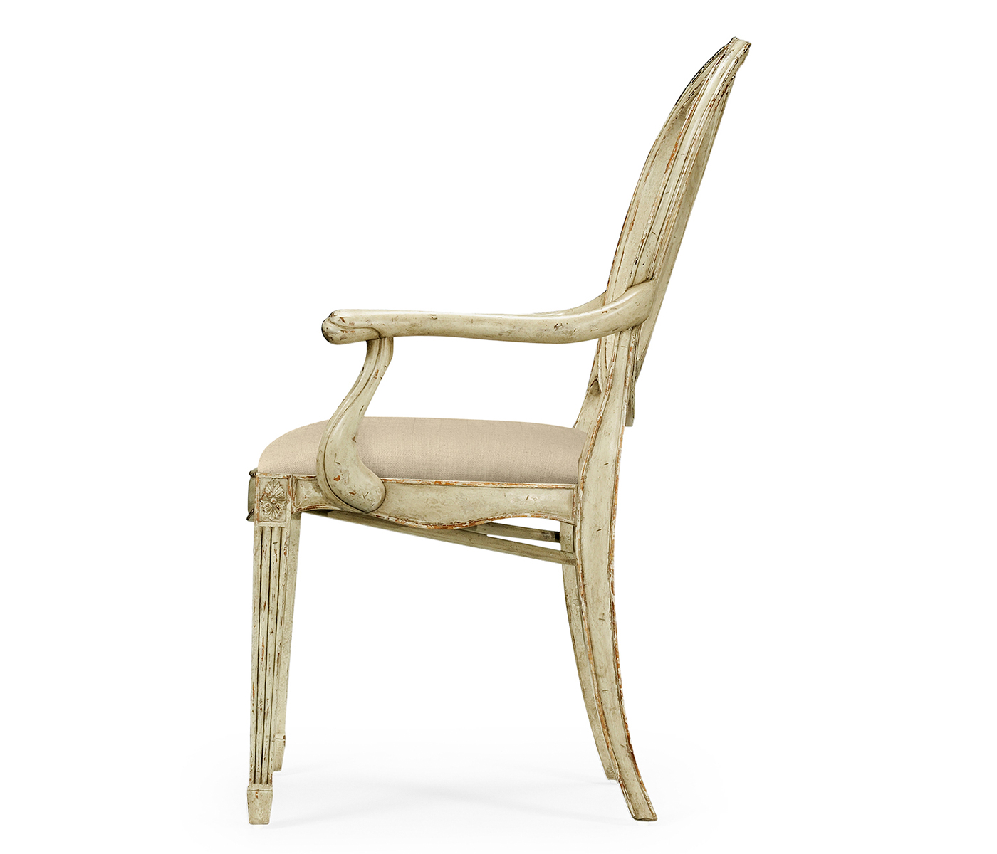 Hepplewhite Wheatsheaf Country Sage Arm Chair