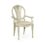 Hepplewhite Wheatsheaf Off-White Arm Chair