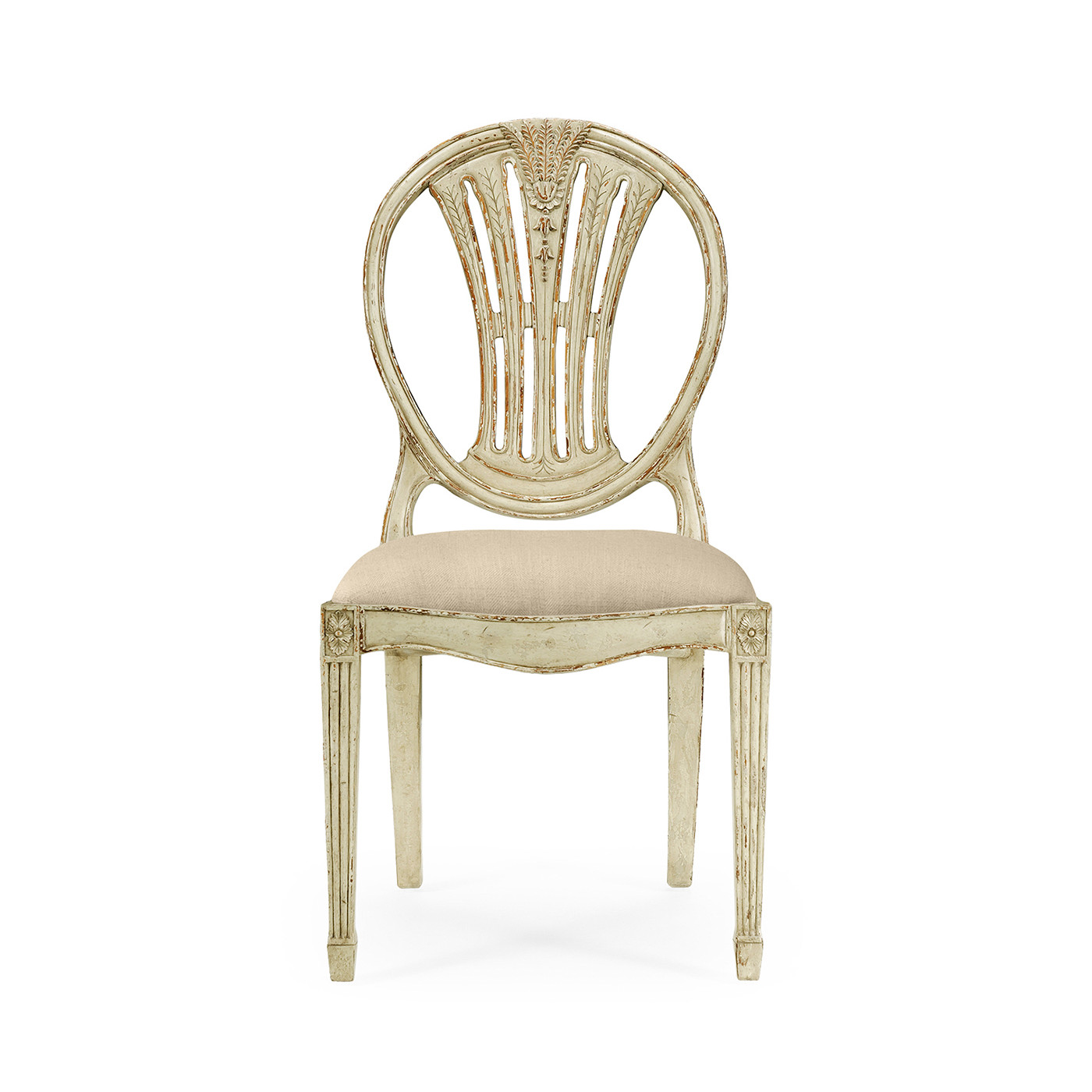 Hepplewhite Wheatsheaf Country Sage Side Chair