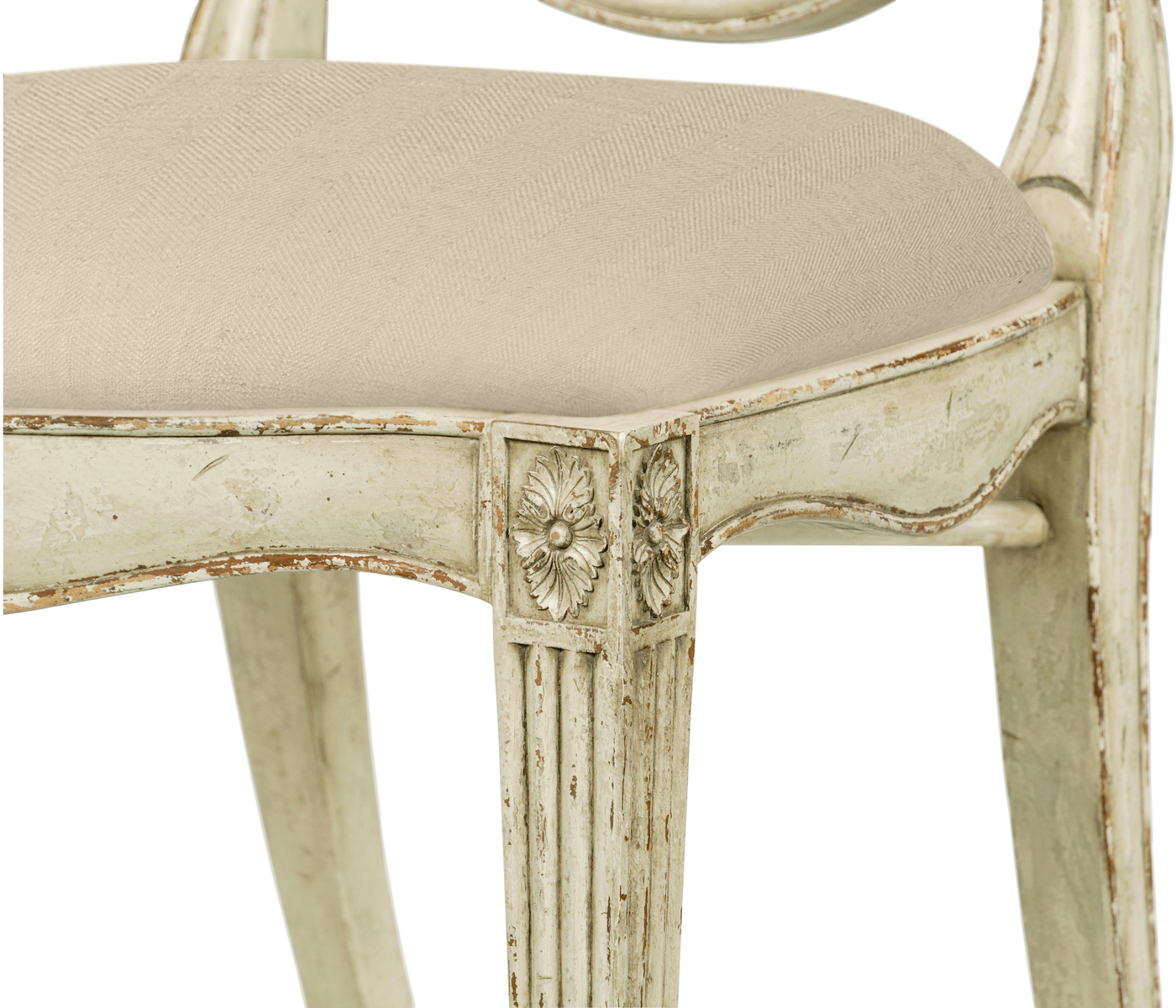 Hepplewhite Wheatsheaf Country Sage Side Chair