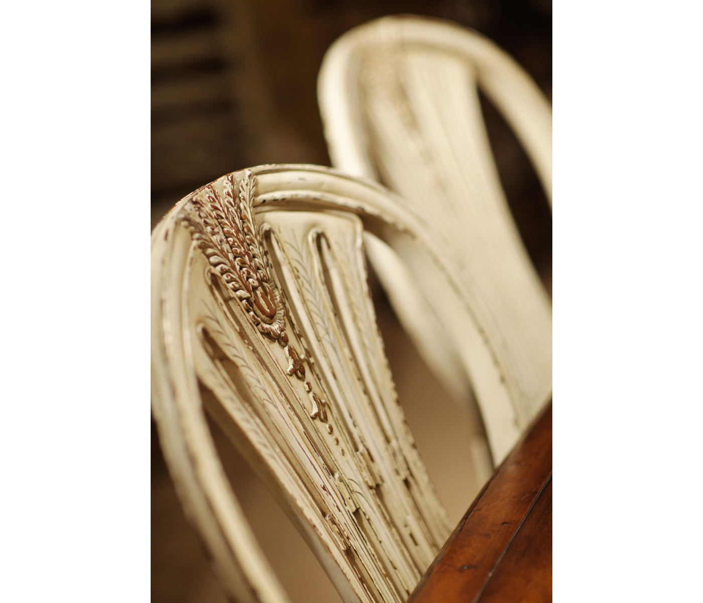 Hepplewhite Wheatsheaf Country Sage Side Chair