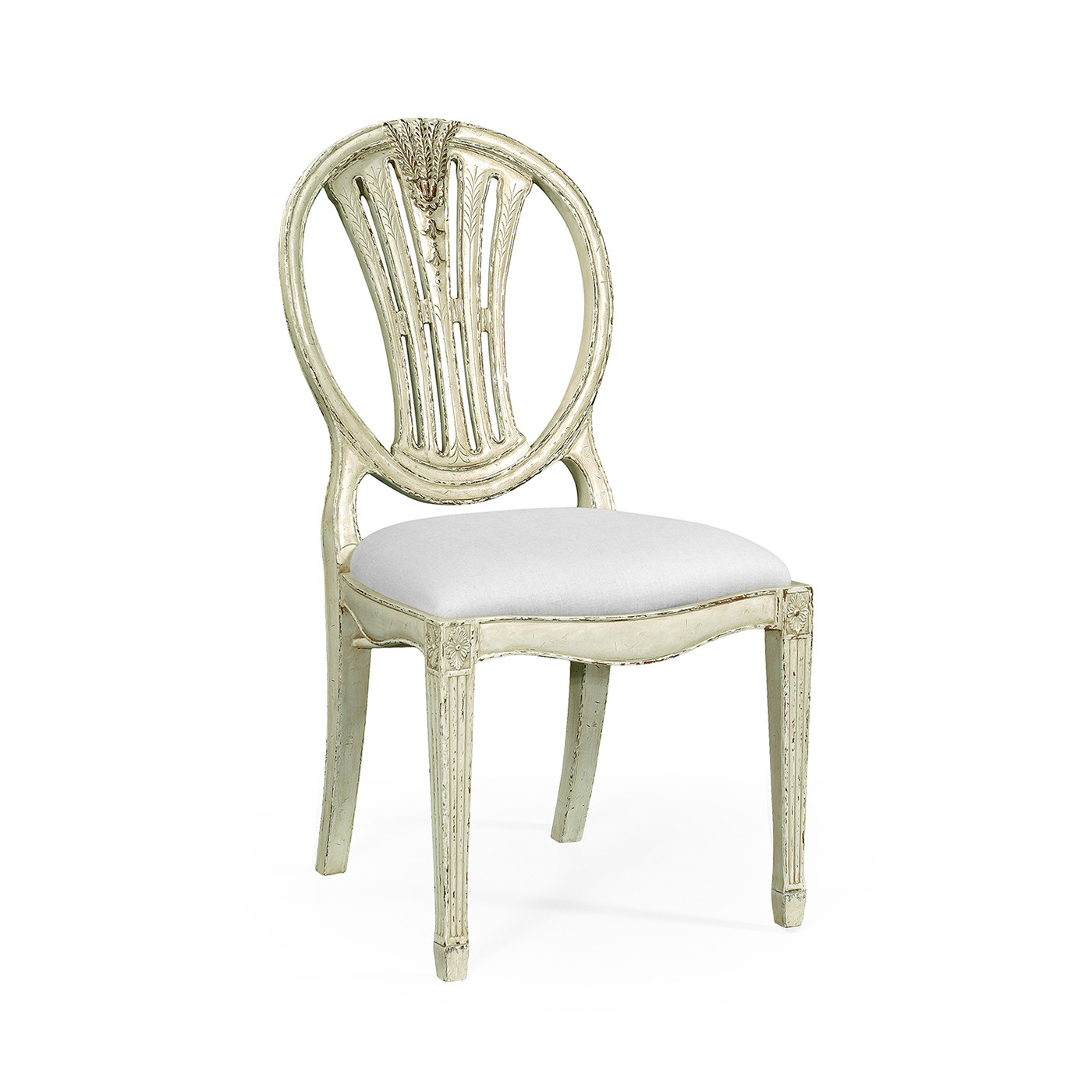 Hepplewhite Wheatsheaf Off-White Side Chair