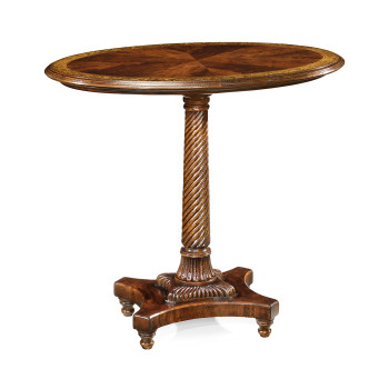 William IV Mahogany Oval Lamp Table