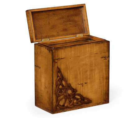 Raised Celtic Veneer Tall Box
