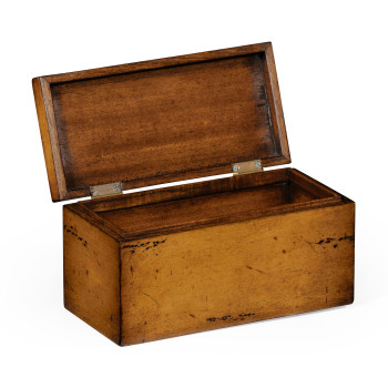 Raised Celtic Veneer Narrow Rectangular Box