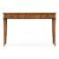 Crotch walnut narrow desk or side table