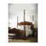 Four Poster Mahogany UK King  Bed