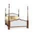 Four Poster Mahogany US King Bed