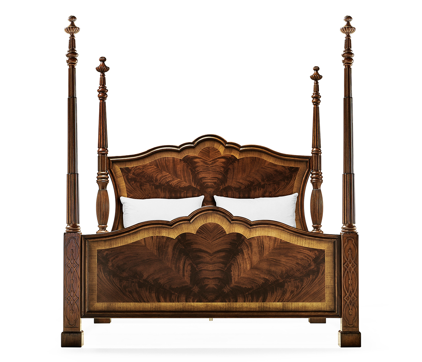Four Poster Mahogany US King Bed