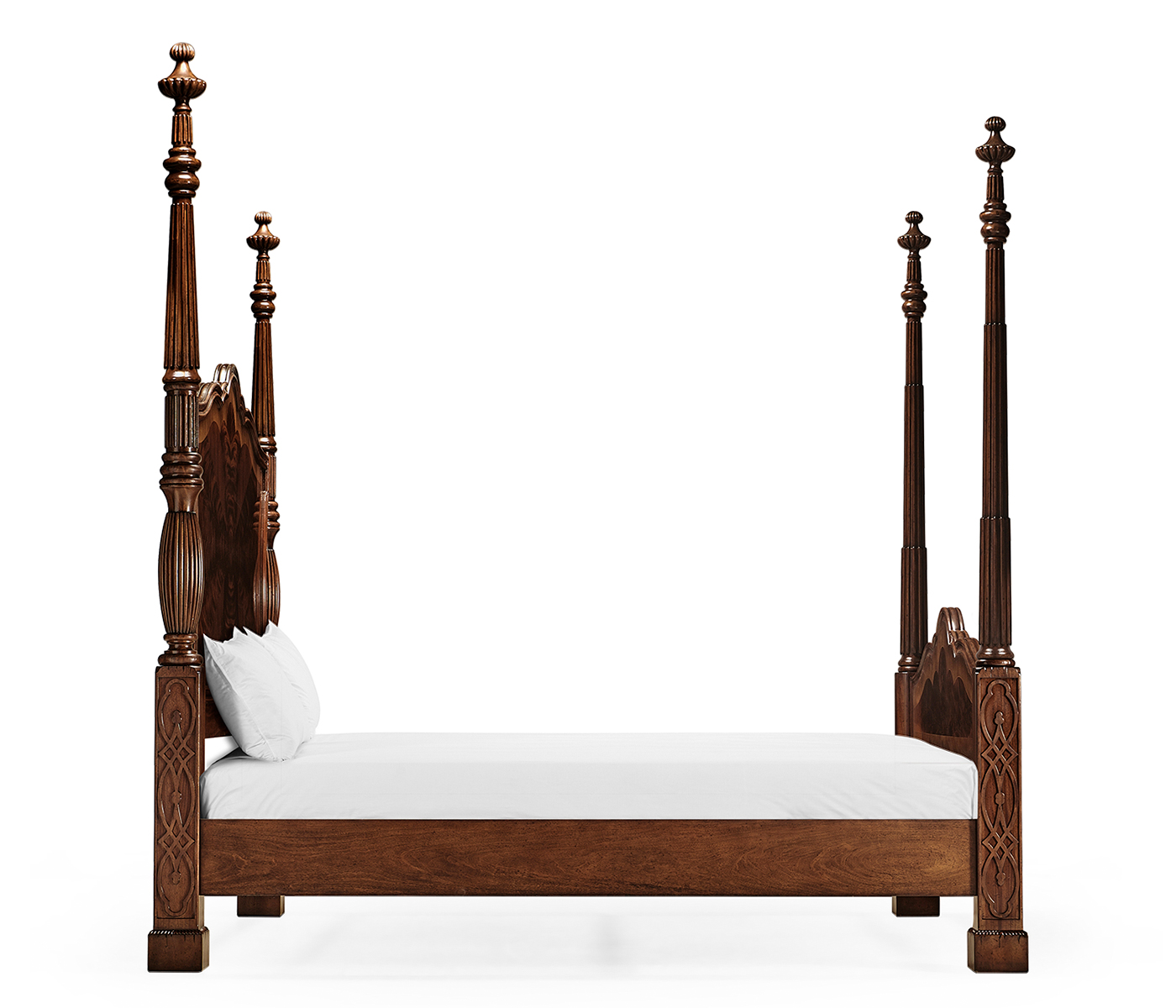 Four Poster Mahogany US King Bed