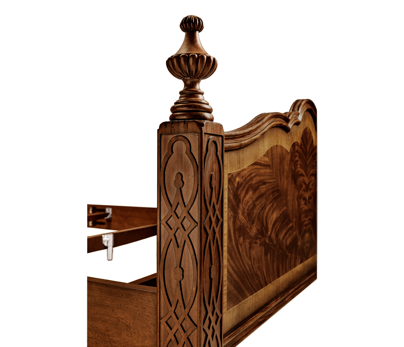 Four Poster Mahogany US King Bed