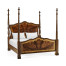 Four Poster Mahogany US King Bed
