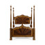 Four Poster Mahogany US Queen Bed
