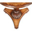William IV round satinwood lamp table