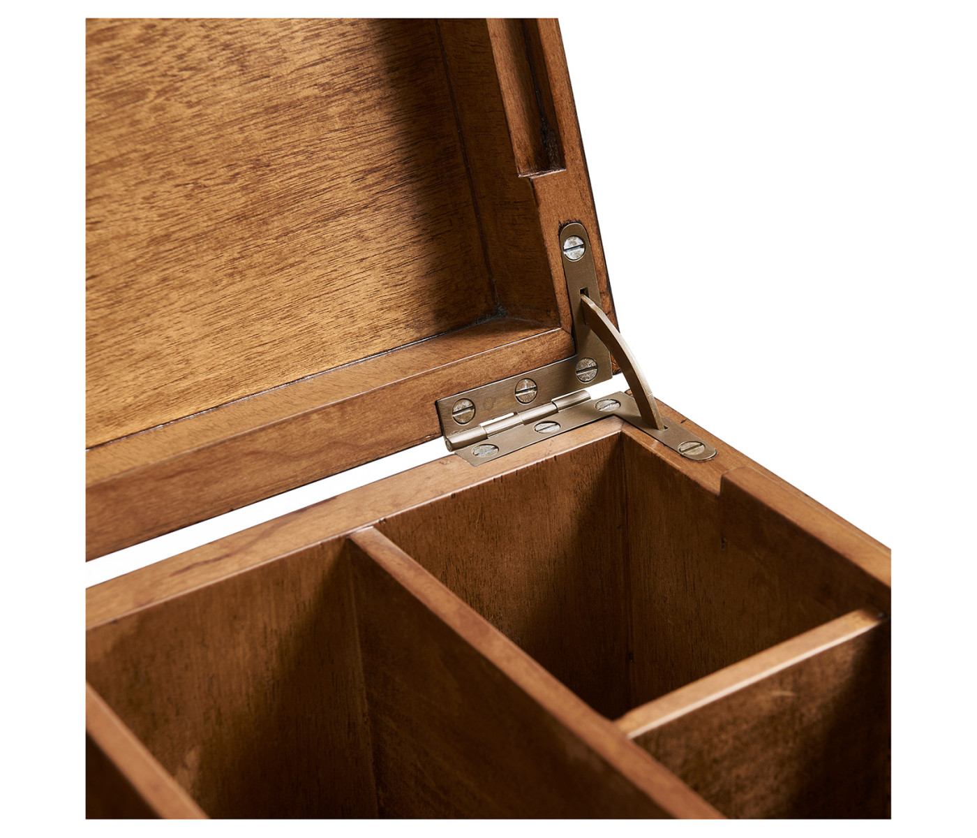 Rectangular Crotch Walnut Jewellery Box