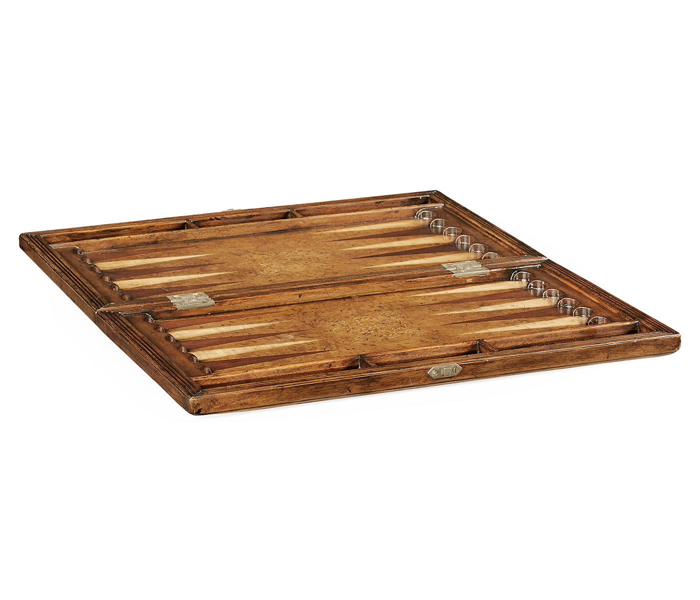 Folding Burl Walnut Games Board