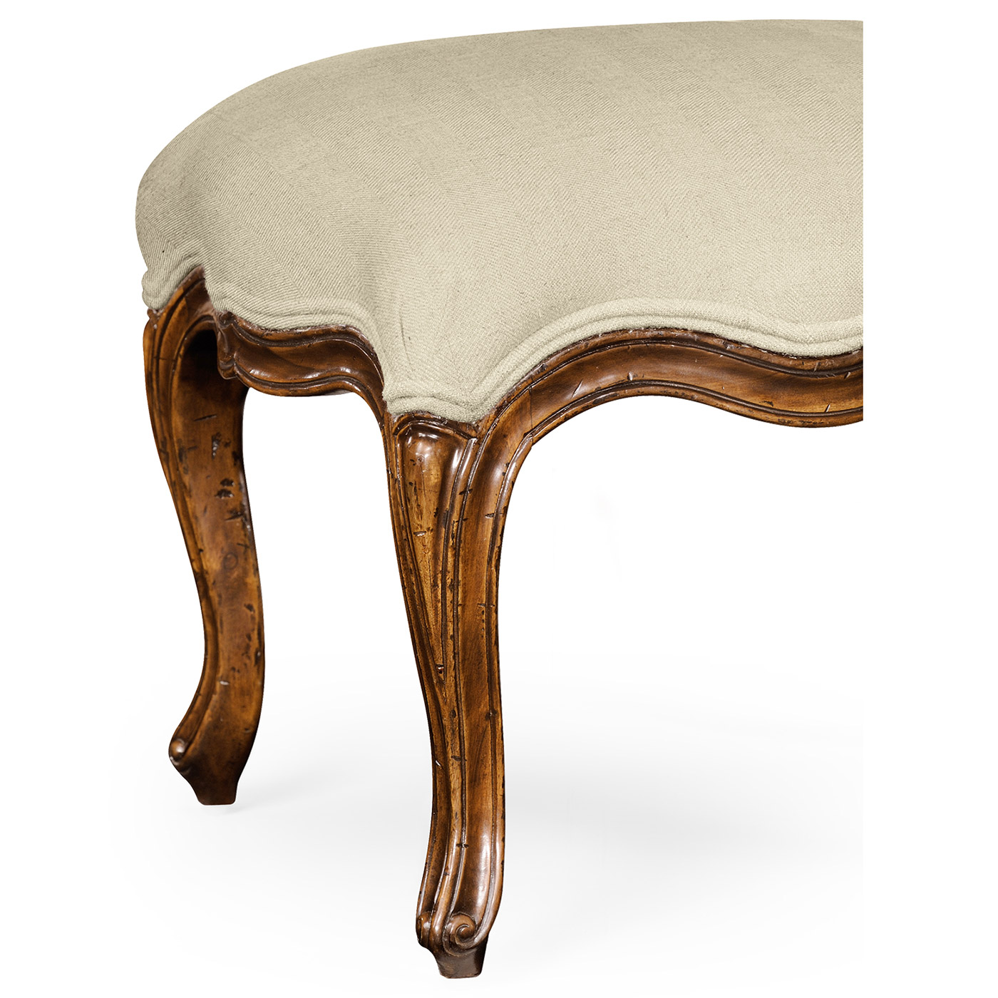 Small French Provincial Footstool