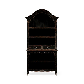 Black French country dresser