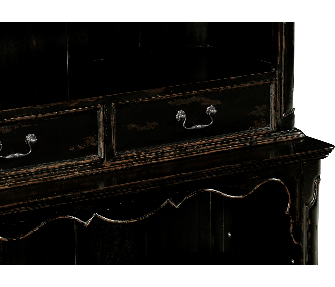 Black French country dresser