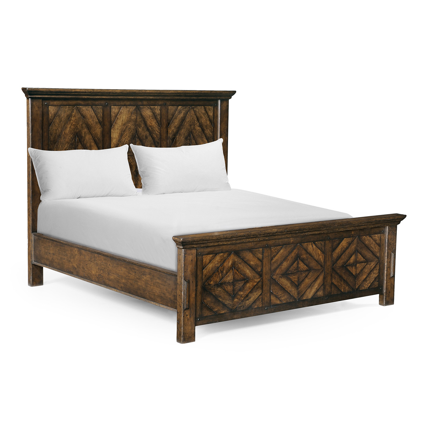 Crotch Walnut US King Bed
