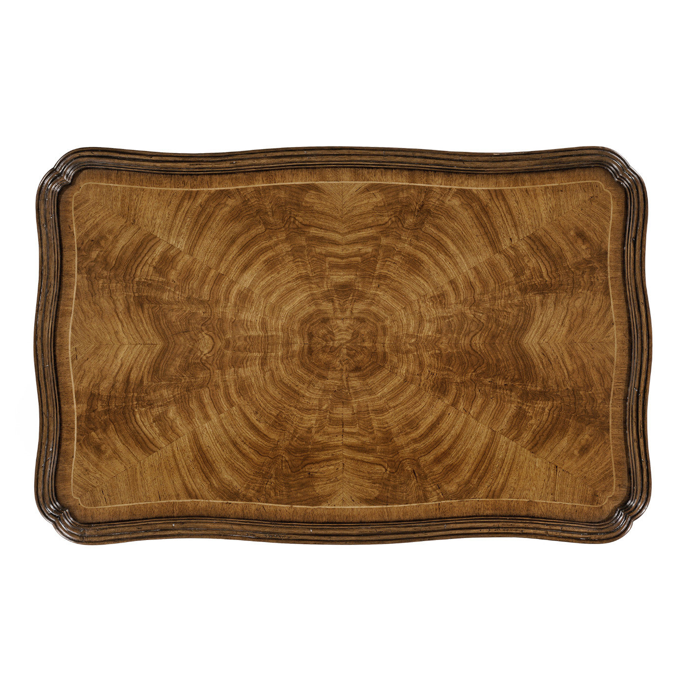 Walnut rococo side table