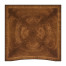 Regency Walnut Bedside Table