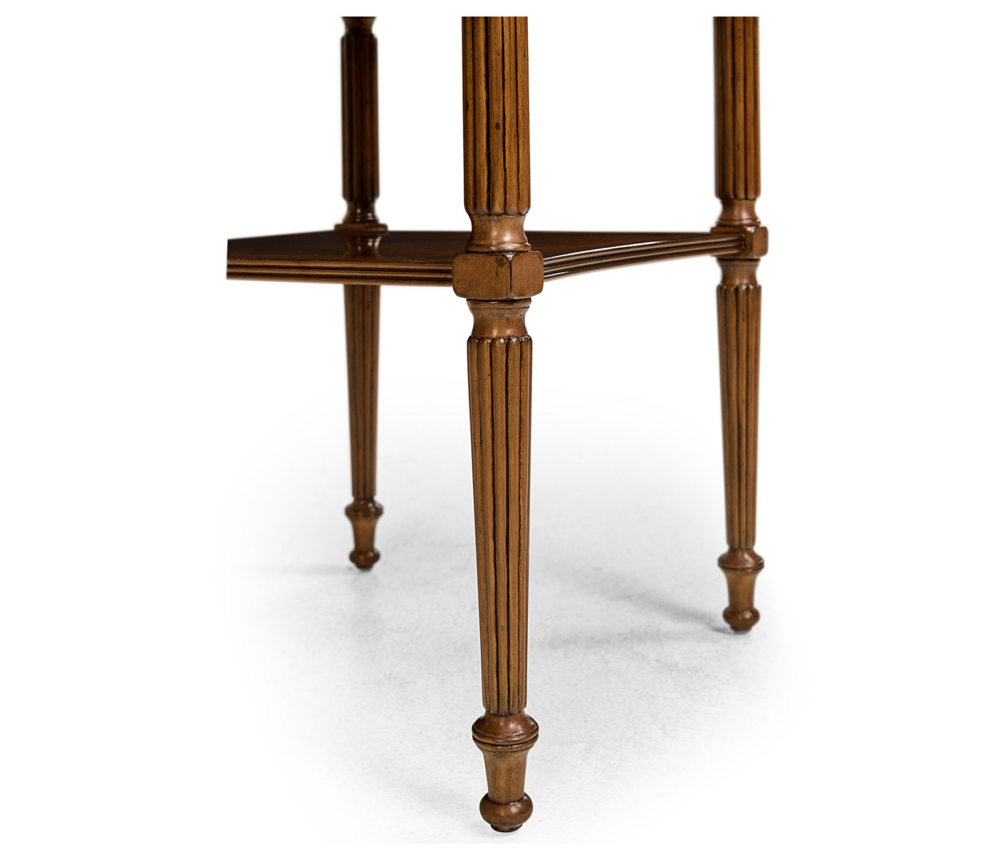 Regency Walnut Bedside Table