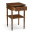 Regency Walnut Bedside Table