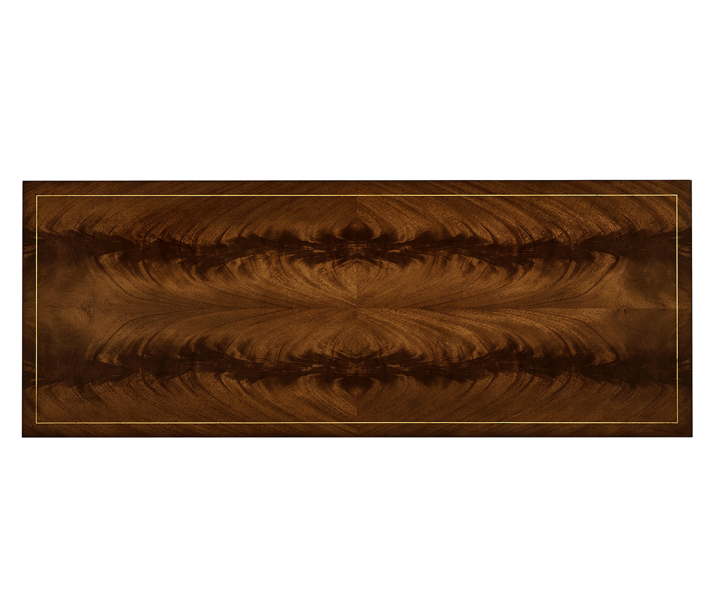 Mahogany Narrow Desk