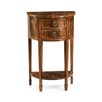 Demilune Lamp Table
