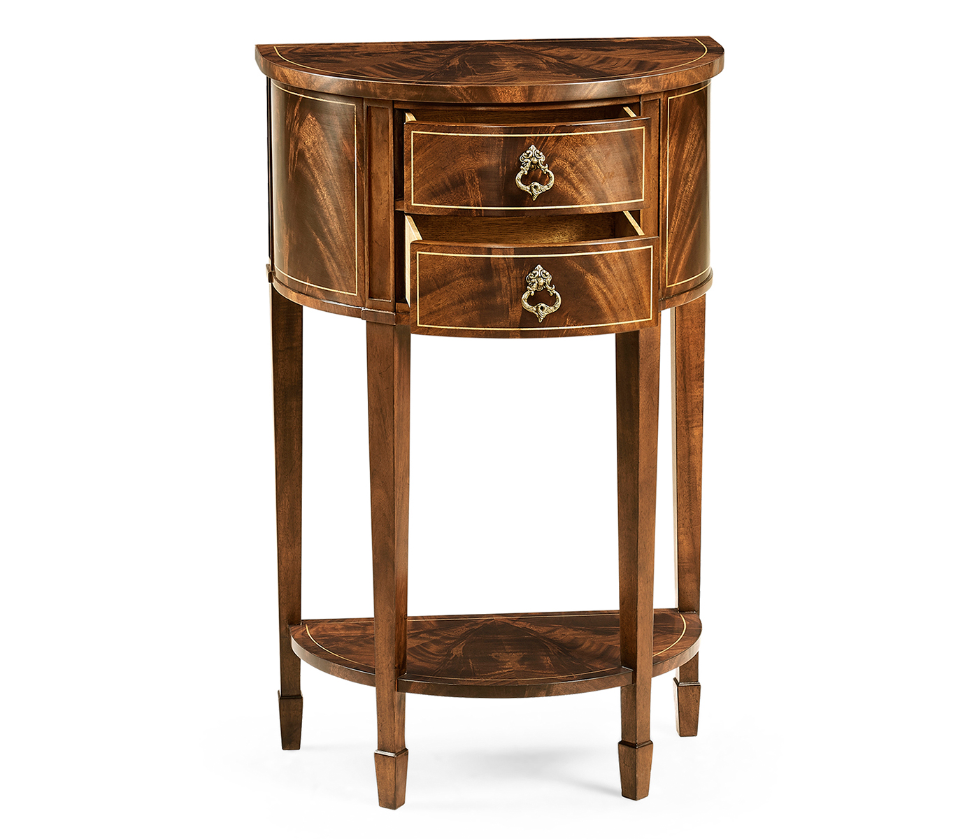 Demilune Lamp Table