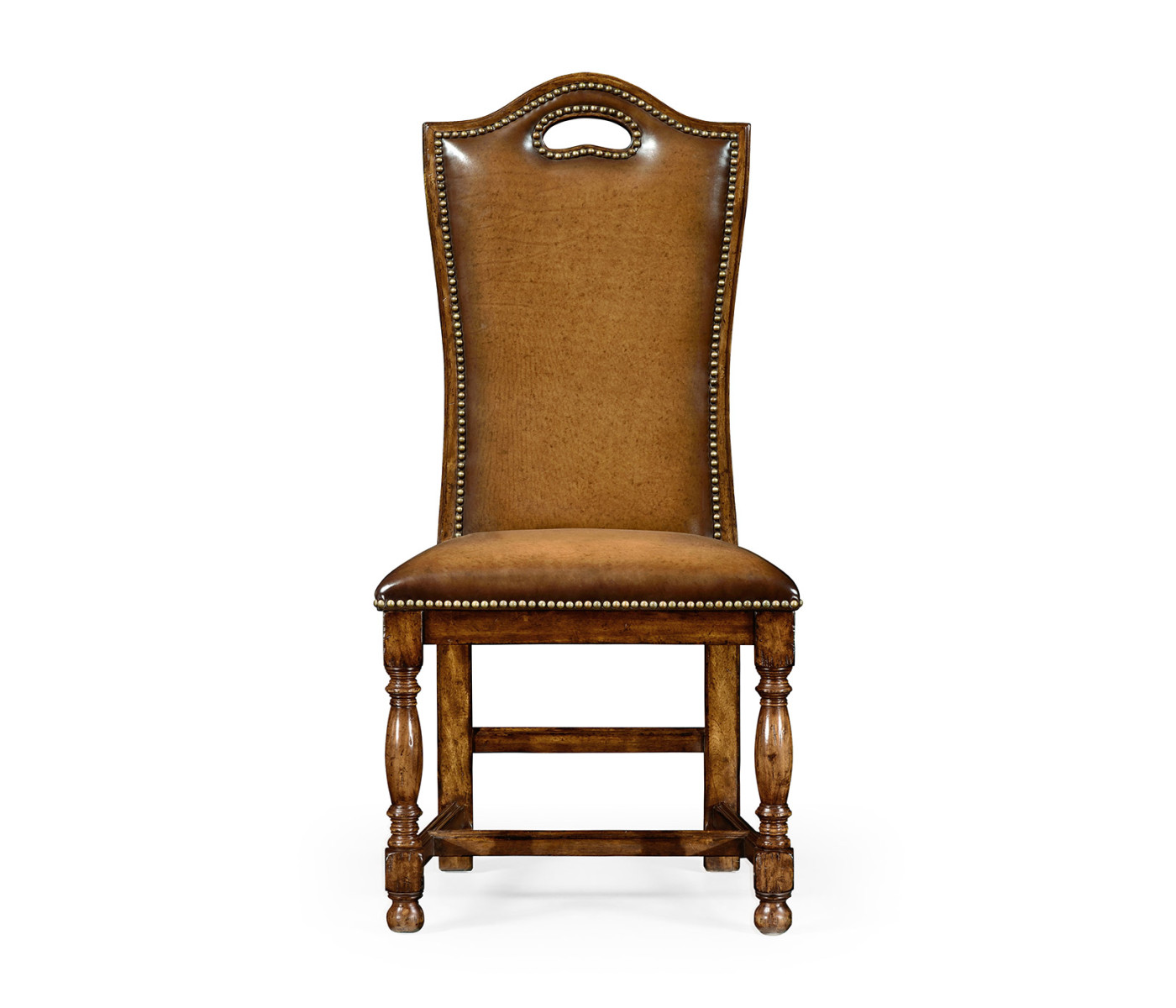 Country Walnut Dining Side Chair