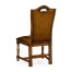 Country Walnut Dining Side Chair